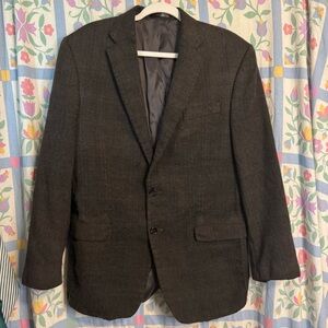 Men’s Lauren Ralph Lauren Dark Brown Single Breasted Wool Blazer
